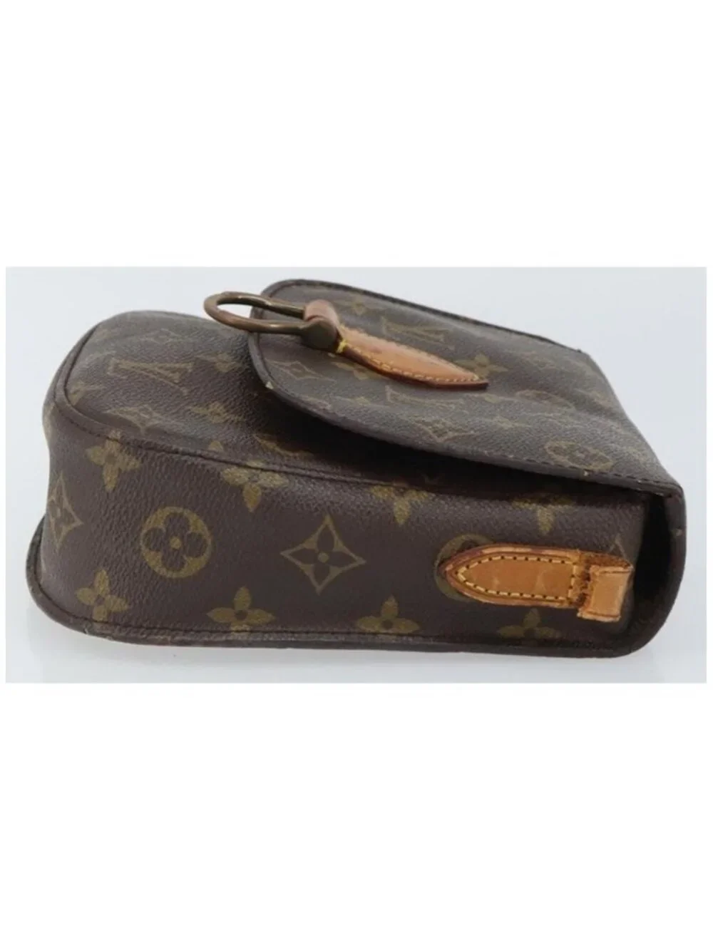 Authentic LOUIS VUITTON Monogram Saint Cloud MM Shoulder Bag M51243 LV - Picture 15 of 16